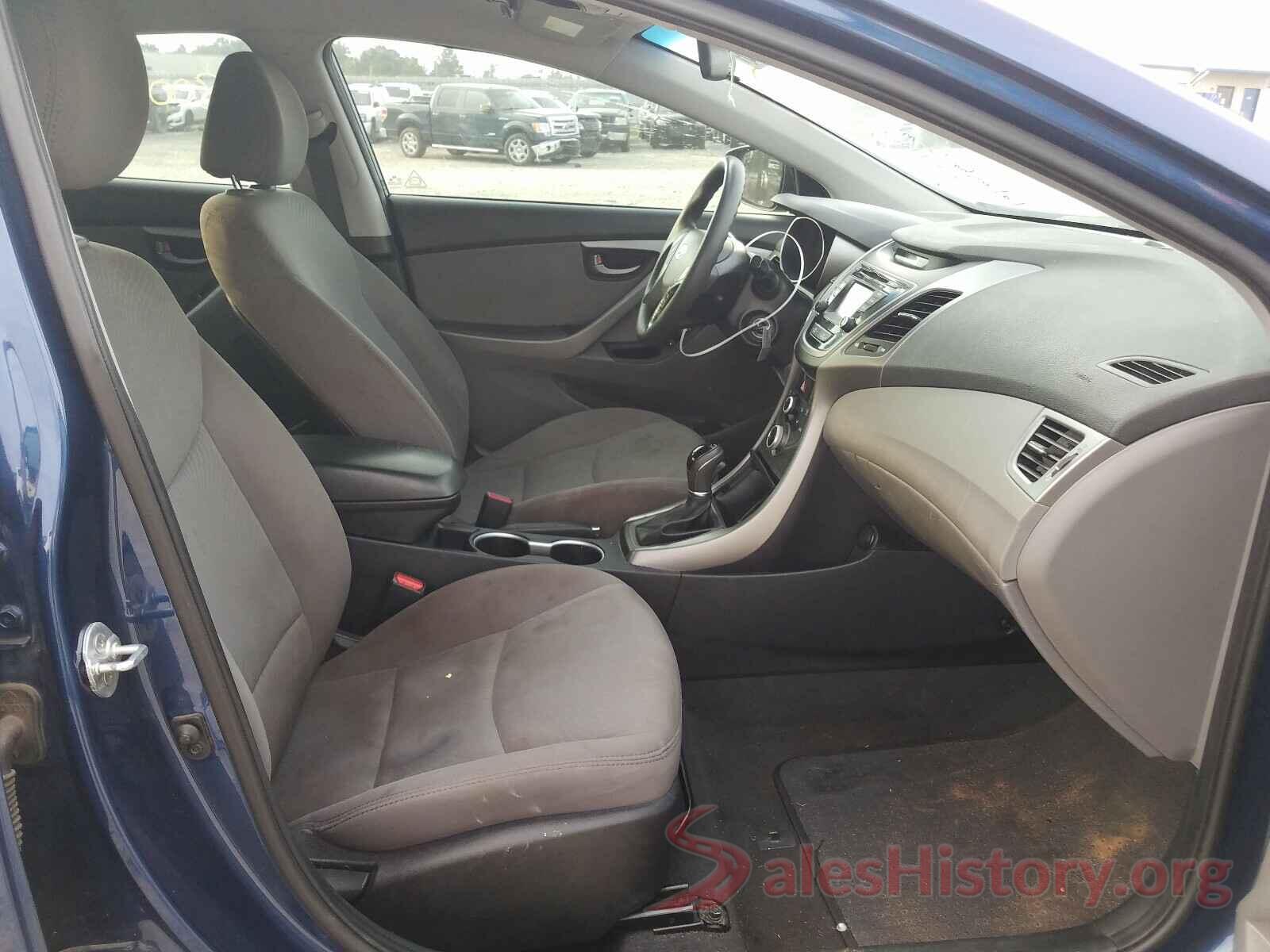 5NPDH4AE6GH734537 2016 HYUNDAI ELANTRA