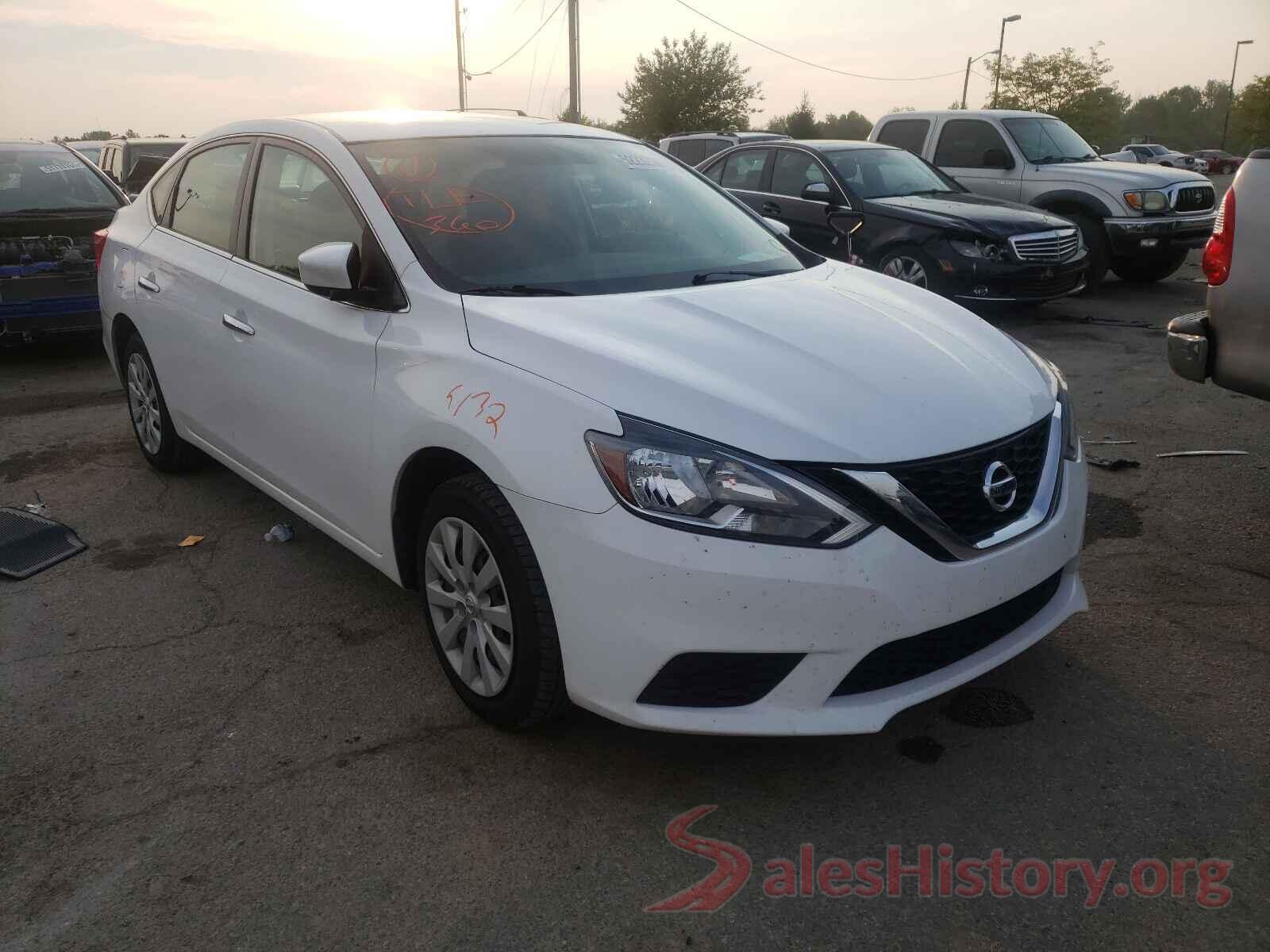 3N1AB7AP6KY365443 2019 NISSAN SENTRA