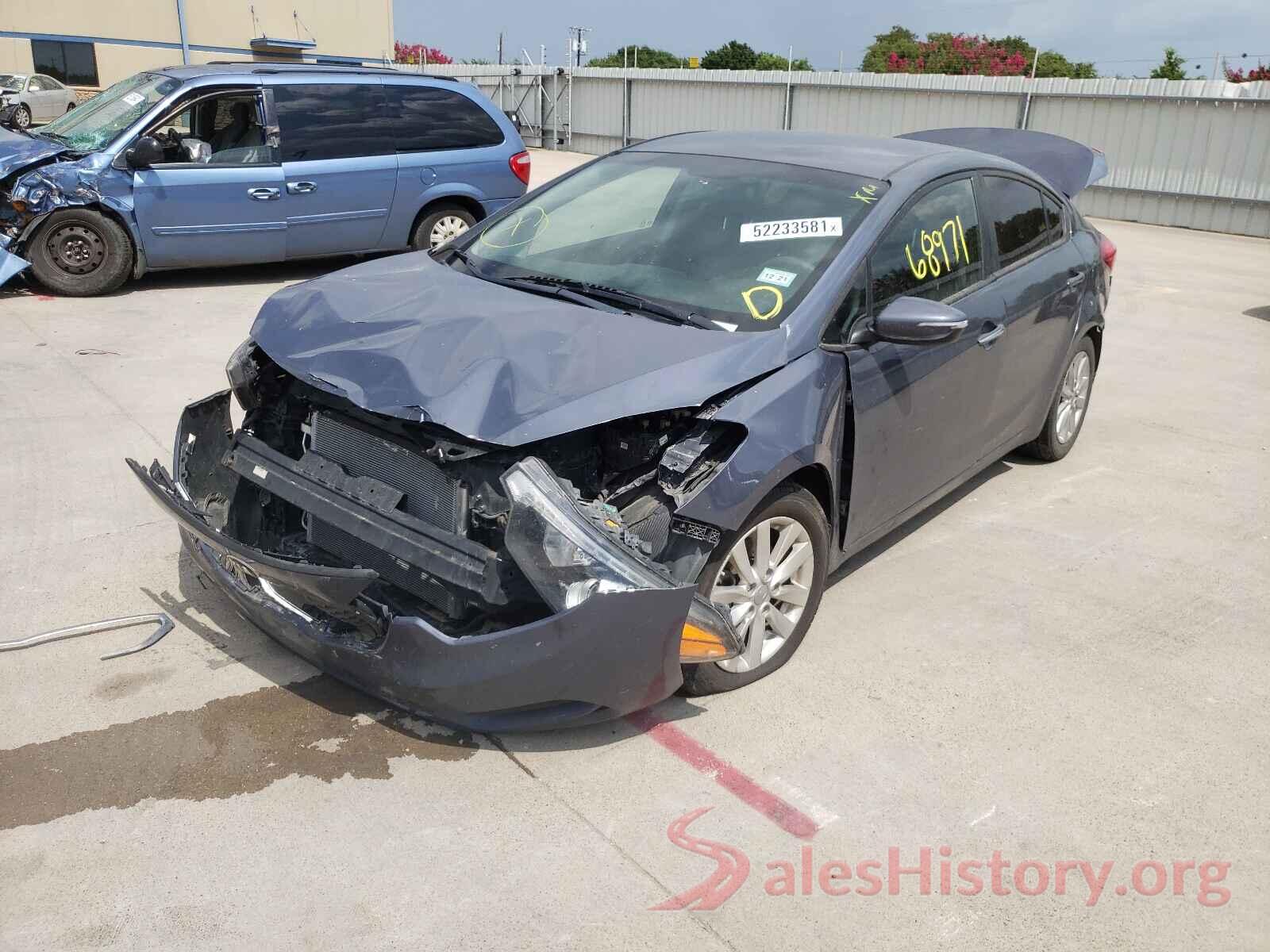 KNAFX4A67G5608088 2016 KIA FORTE