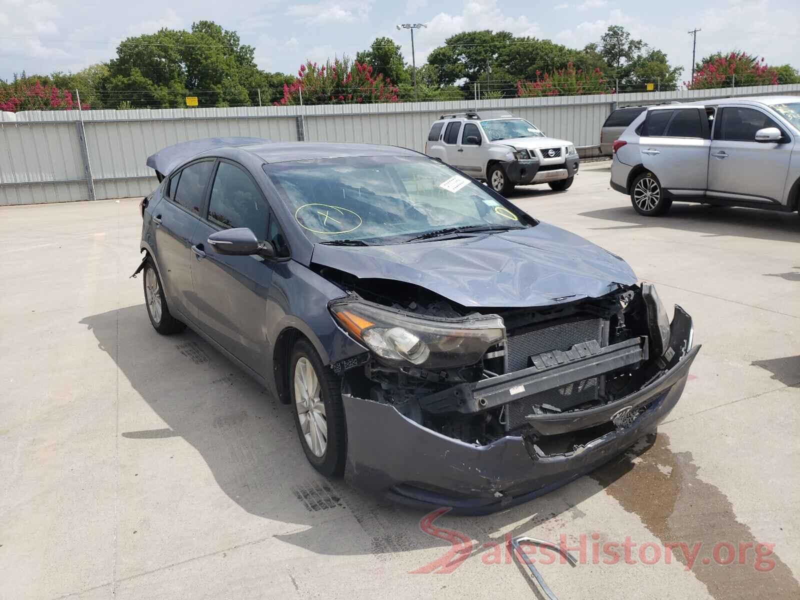 KNAFX4A67G5608088 2016 KIA FORTE