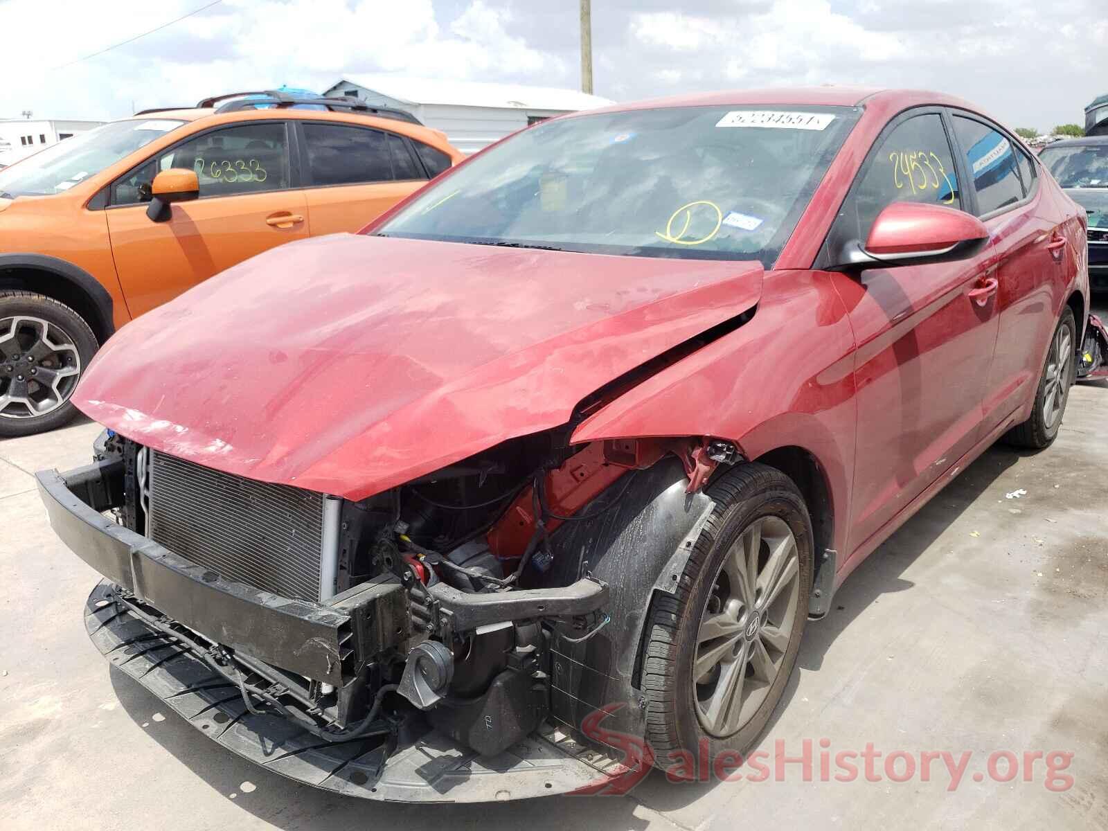 5NPD84LFXJH378056 2018 HYUNDAI ELANTRA