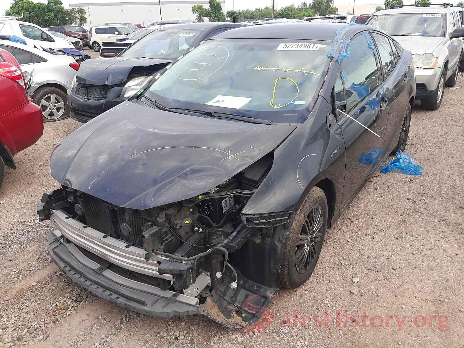 JTDKARFU3G3506676 2016 TOYOTA PRIUS