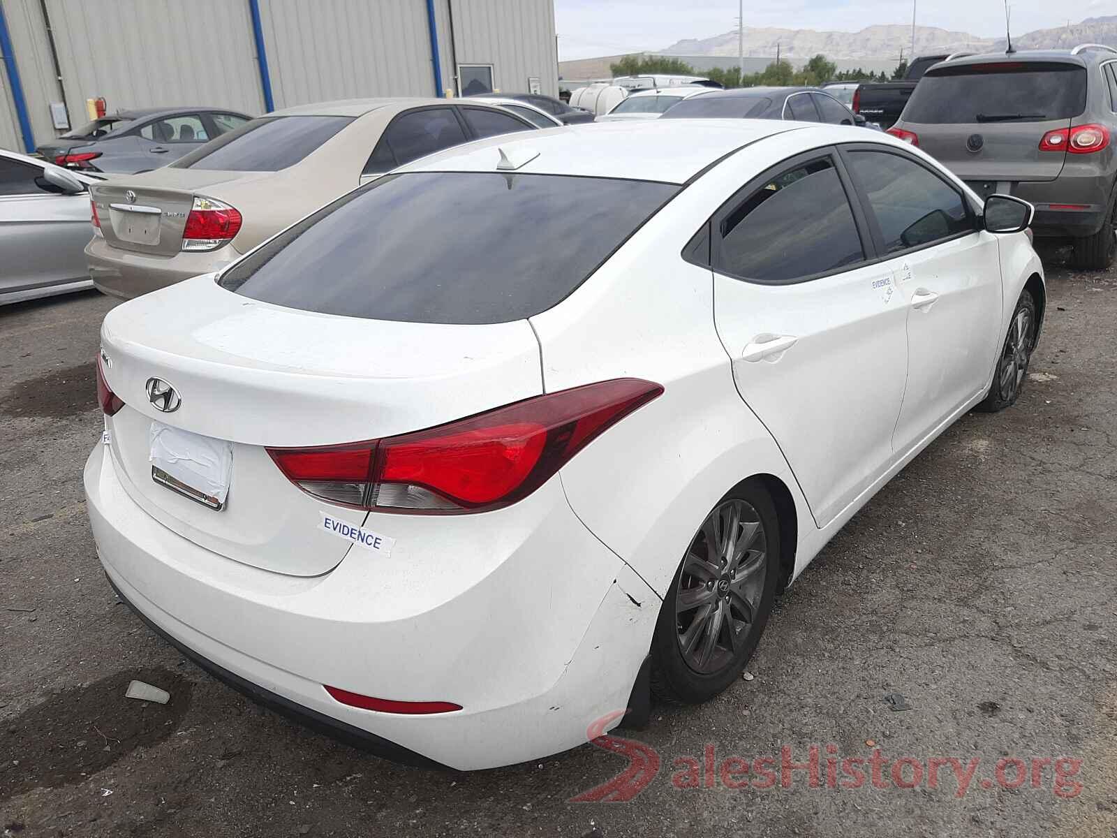 5NPDH4AE2GH658282 2016 HYUNDAI ELANTRA