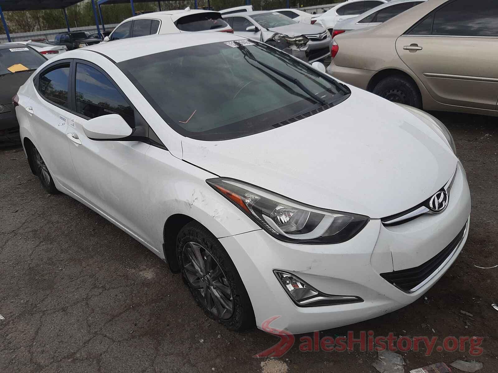 5NPDH4AE2GH658282 2016 HYUNDAI ELANTRA