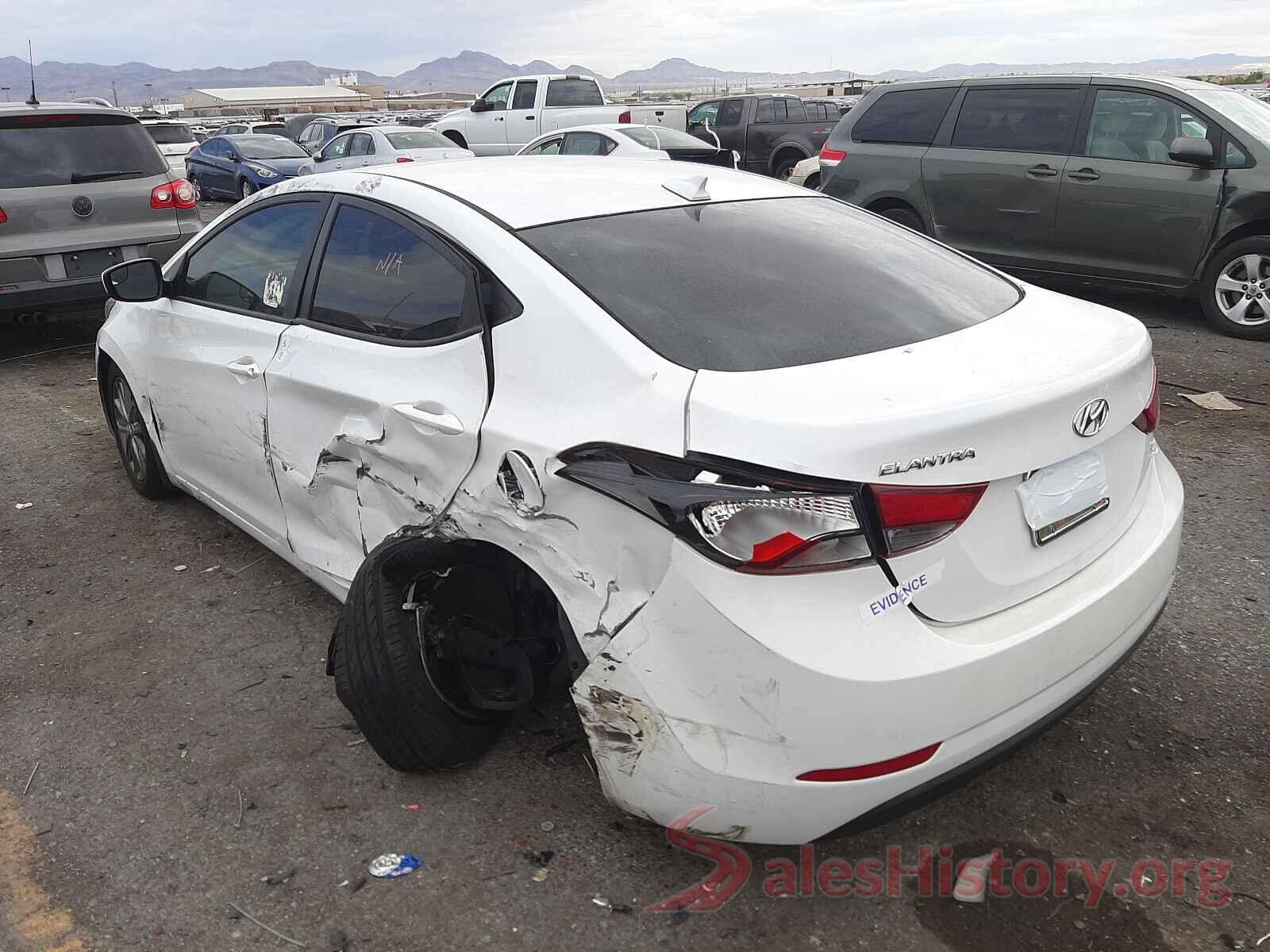 5NPDH4AE2GH658282 2016 HYUNDAI ELANTRA