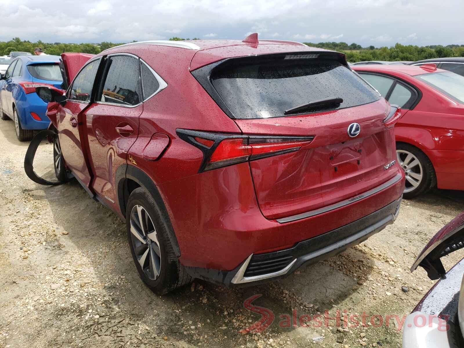 JTJBJRBZ8J2091432 2018 LEXUS NX