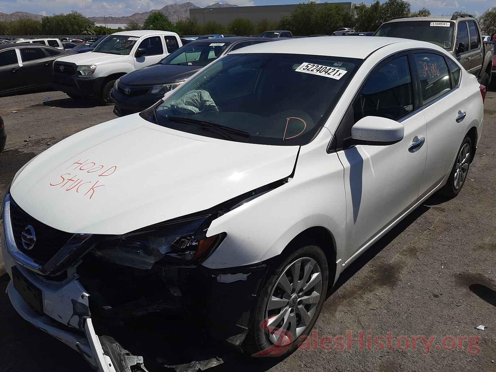 3N1AB7AP1KY394025 2019 NISSAN SENTRA