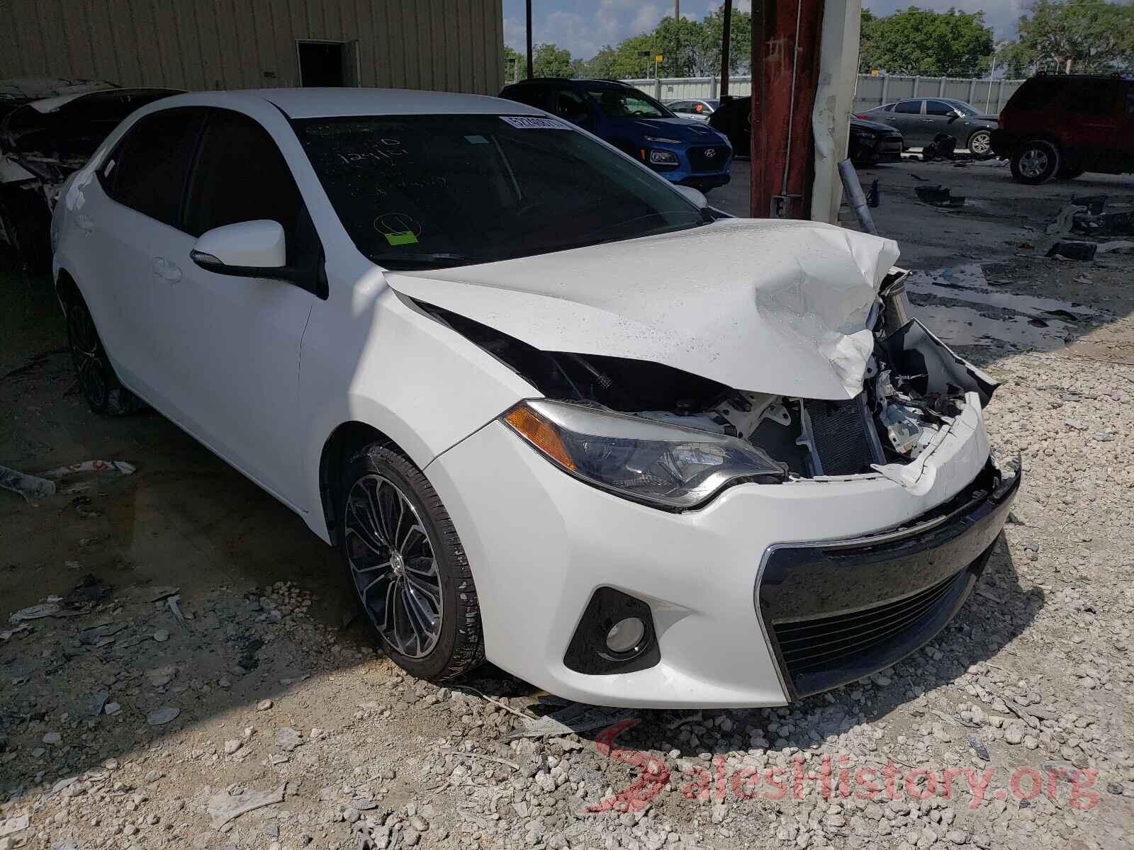 2T1BURHE1GC684980 2016 TOYOTA COROLLA