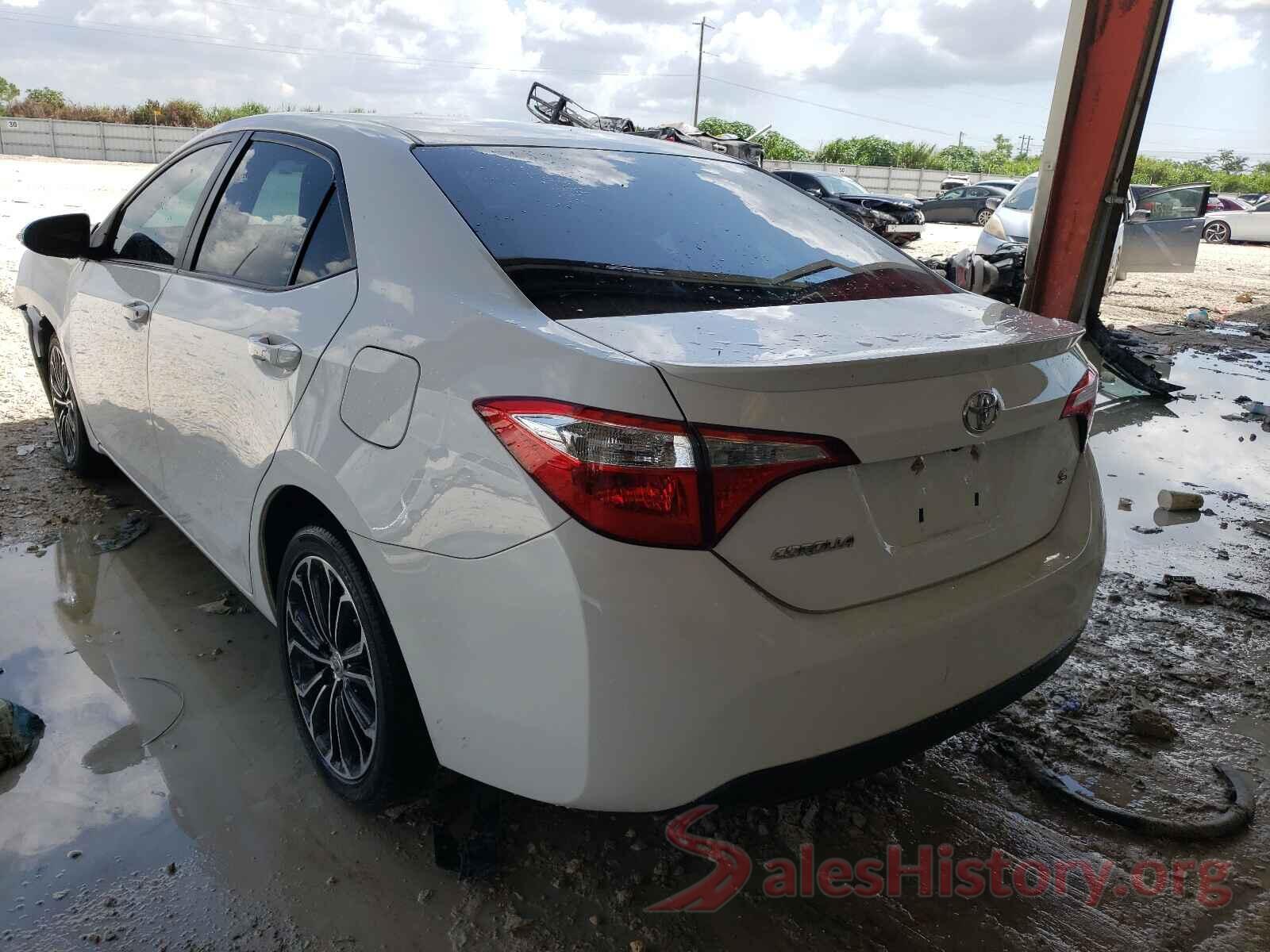 2T1BURHE1GC684980 2016 TOYOTA COROLLA