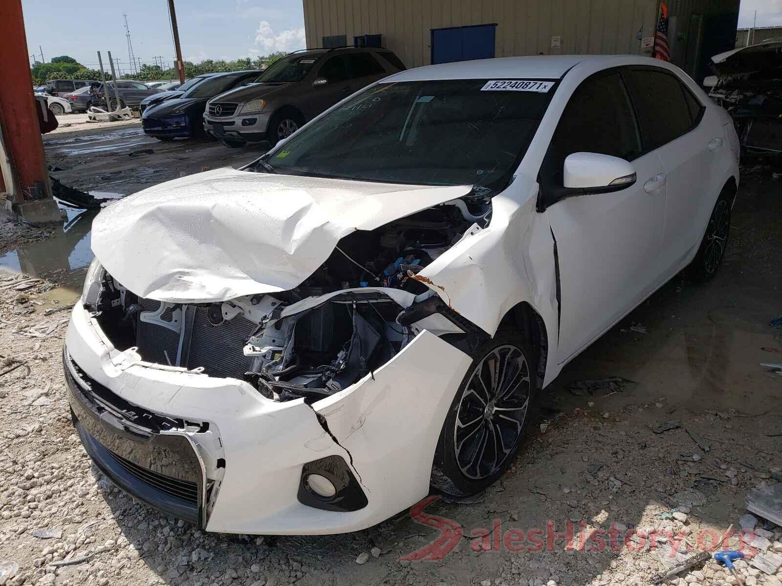 2T1BURHE1GC684980 2016 TOYOTA COROLLA