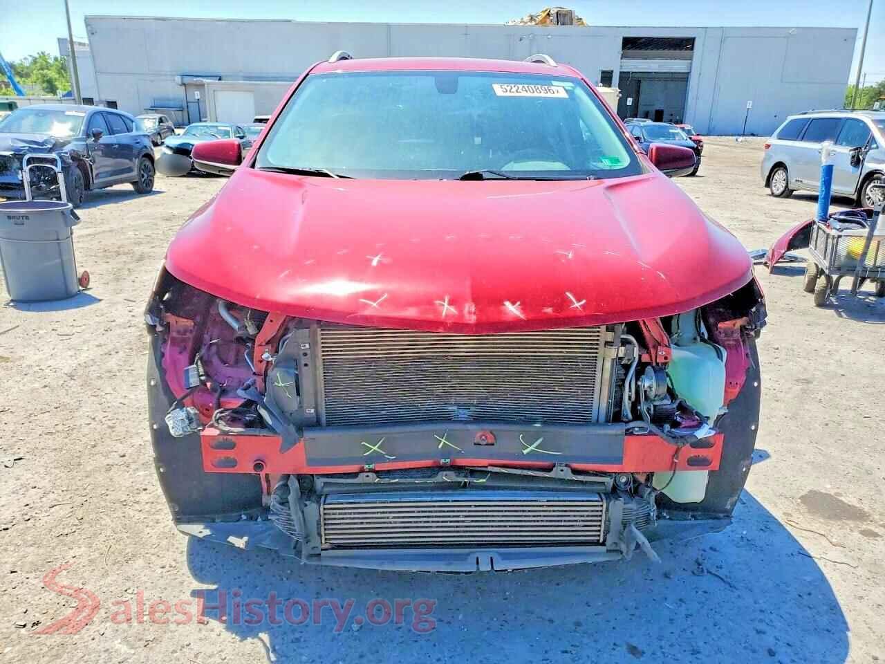 2019 CHEVROLET EQUINOX VIN 3GNAXVEX8KL365753, rear view