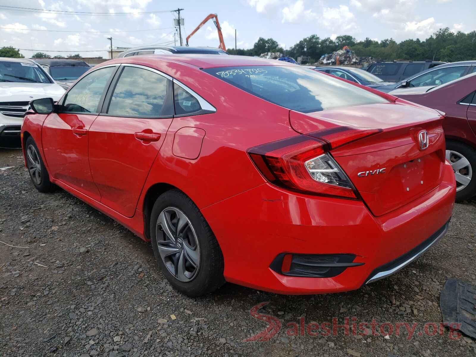 2HGFC2F67KH542432 2019 HONDA CIVIC