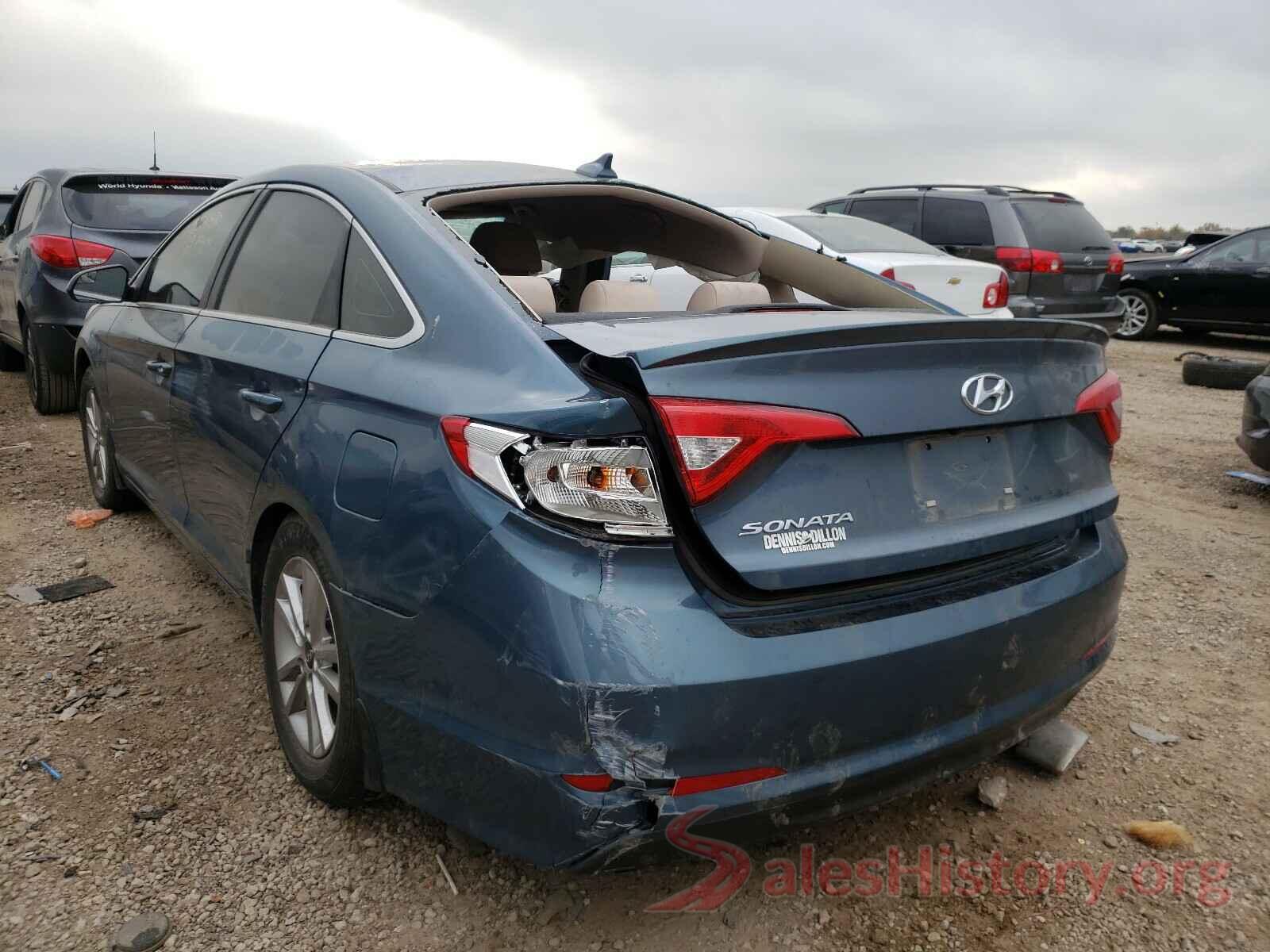 5NPE24AF0GH282969 2016 HYUNDAI SONATA