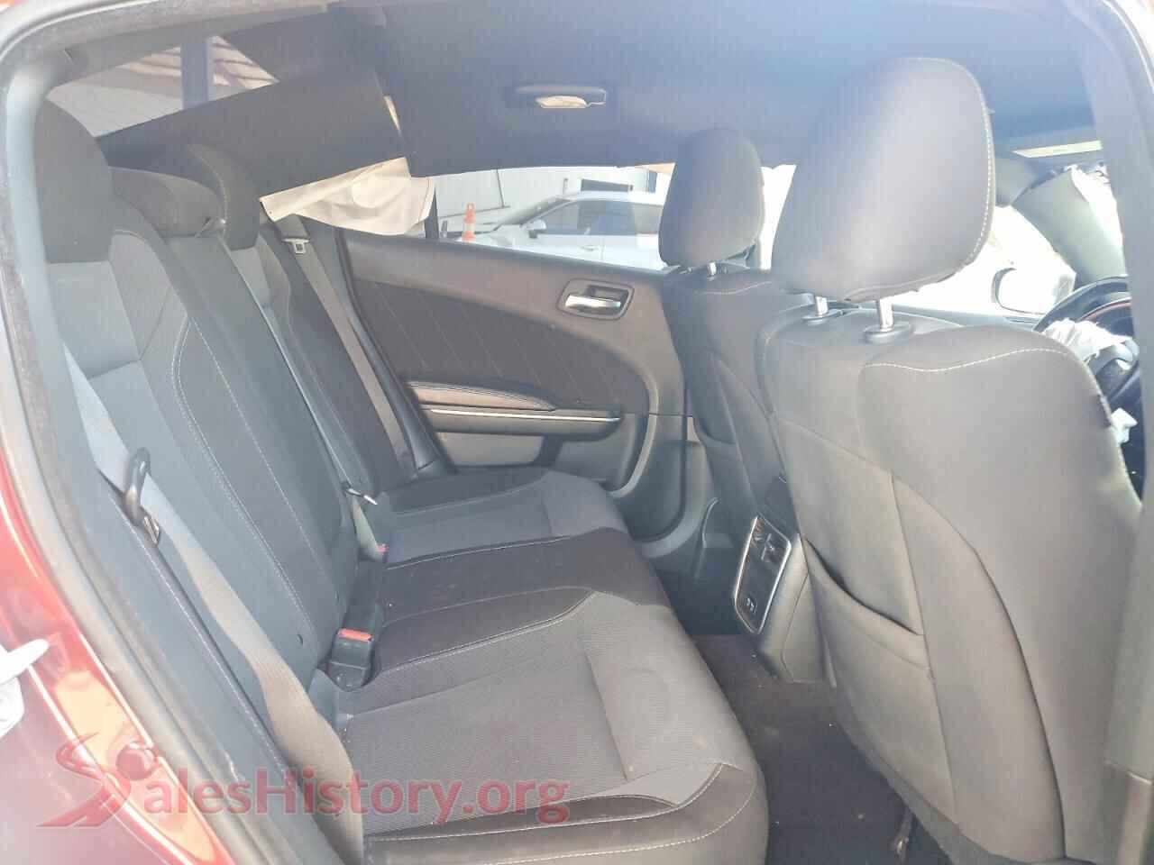 2020 DODGE CHARGER VIN 2C3CDXBG7LH186404, odometer mileage