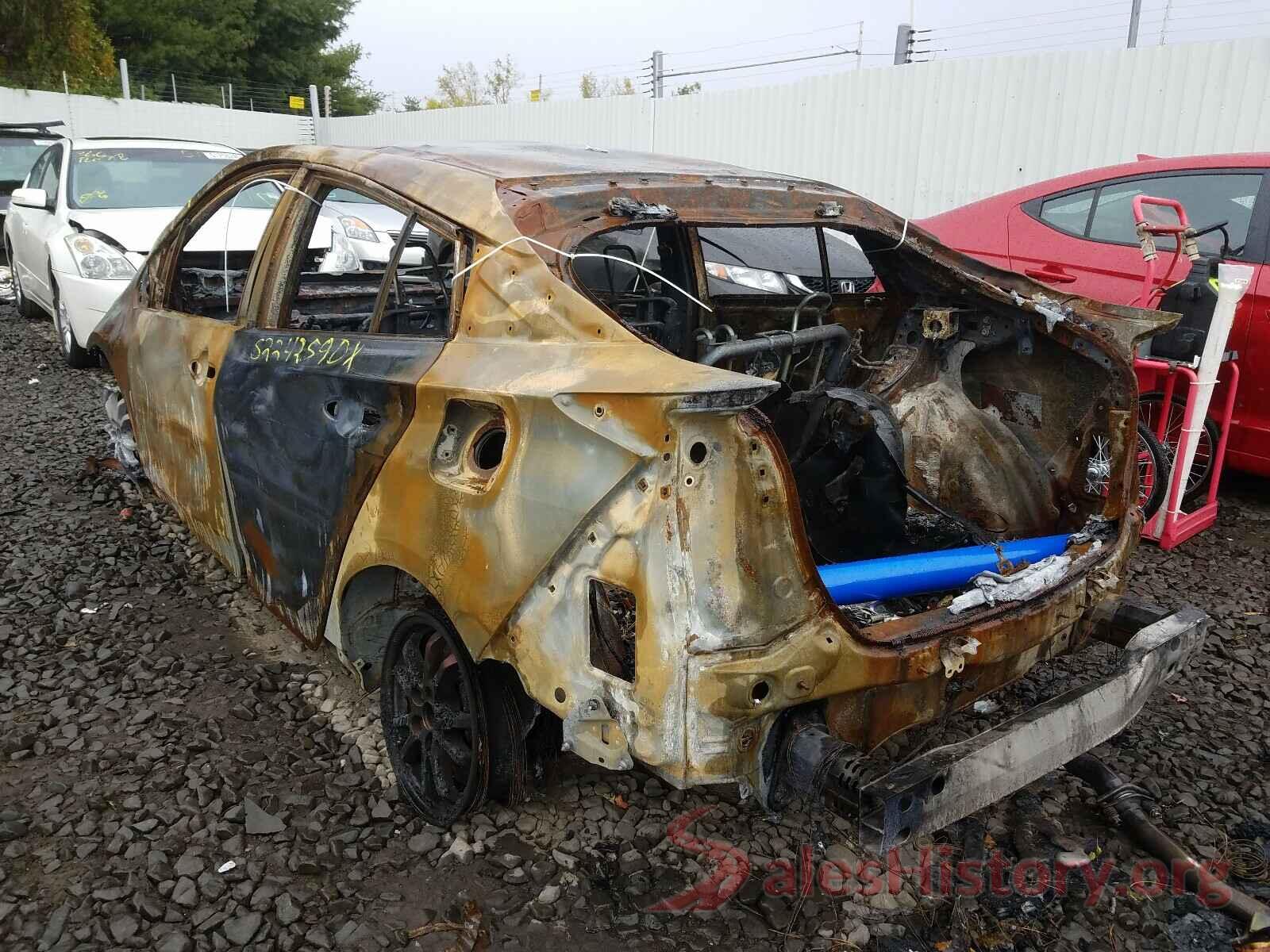 JTDL9RFUXK3001983 2019 TOYOTA PRIUS