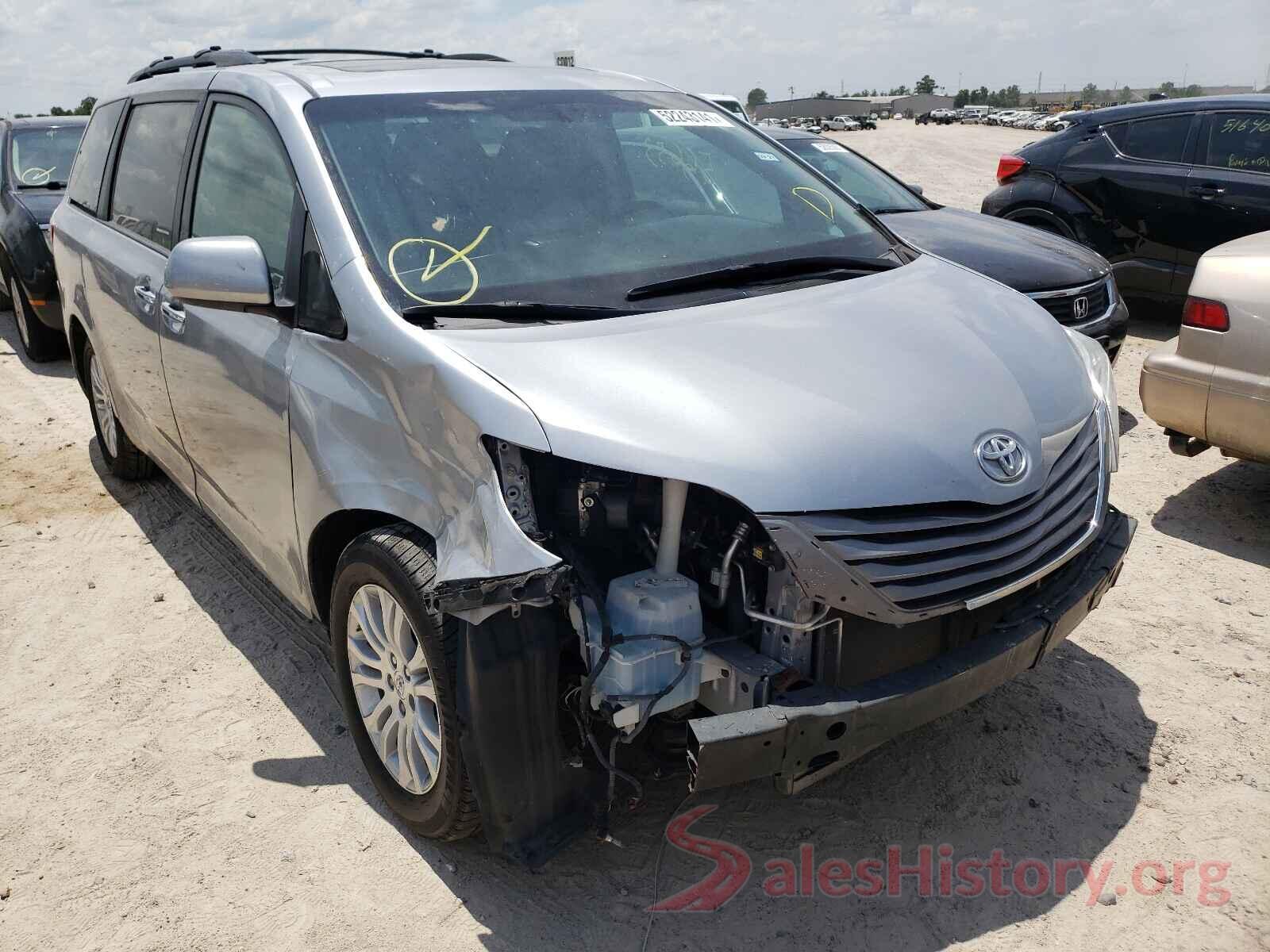 5TDYZ3DC7HS794812 2017 TOYOTA SIENNA