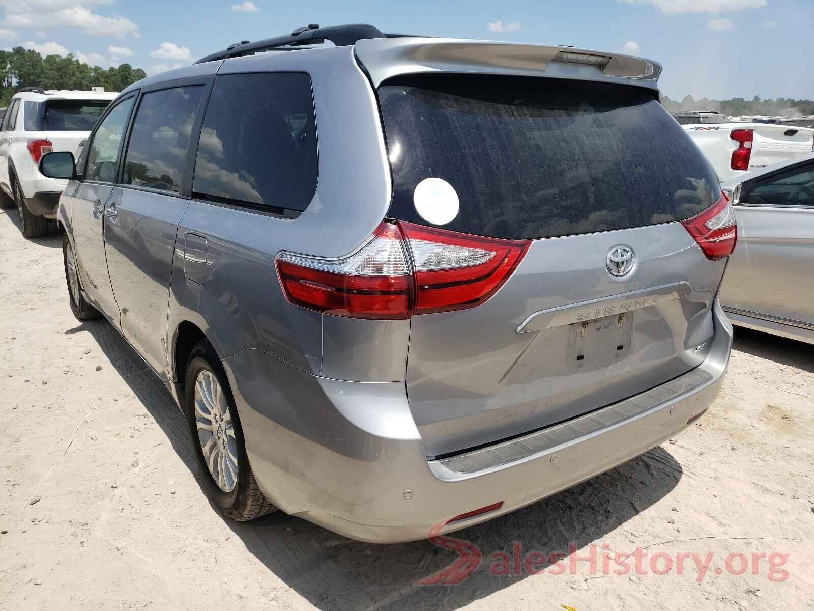 5TDYZ3DC7HS794812 2017 TOYOTA SIENNA