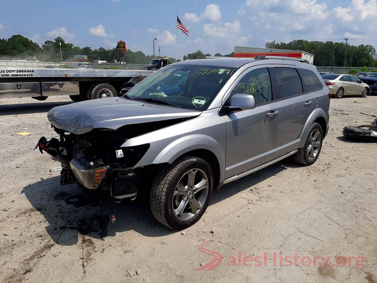 3C4PDCGG9JT156971 2018 DODGE JOURNEY