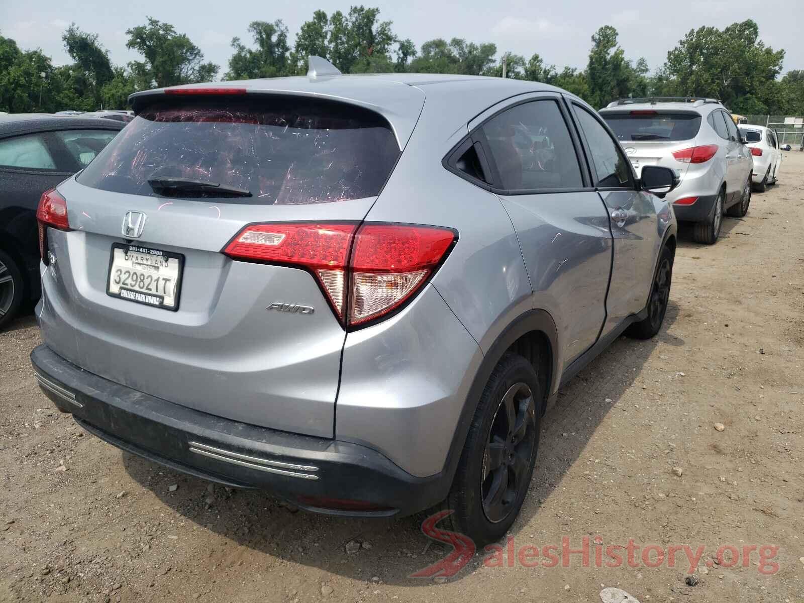 3CZRU6H54HM720094 2017 HONDA HR-V