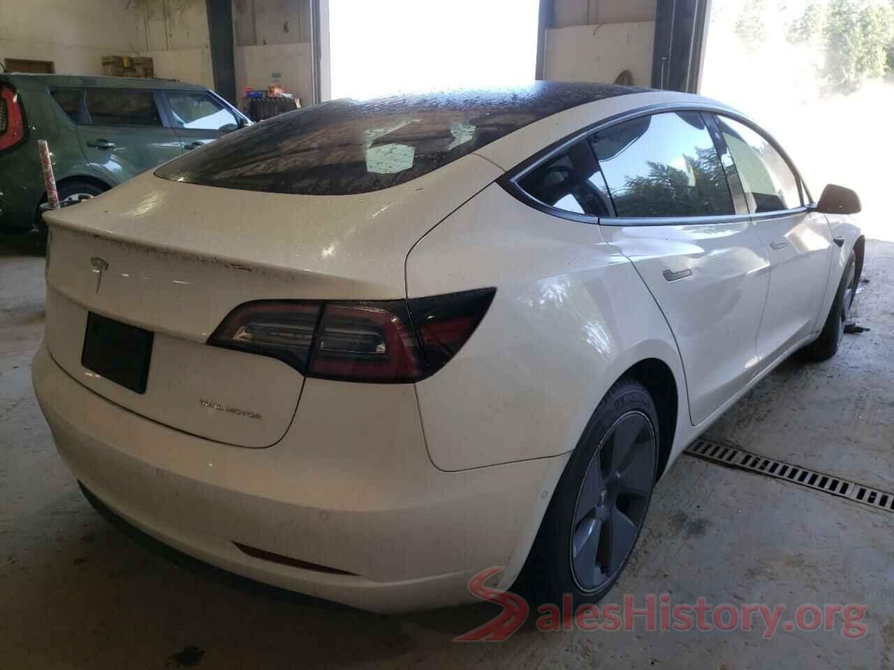 5YJ3E1EB8NF106820 2022 TESLA MODEL 3