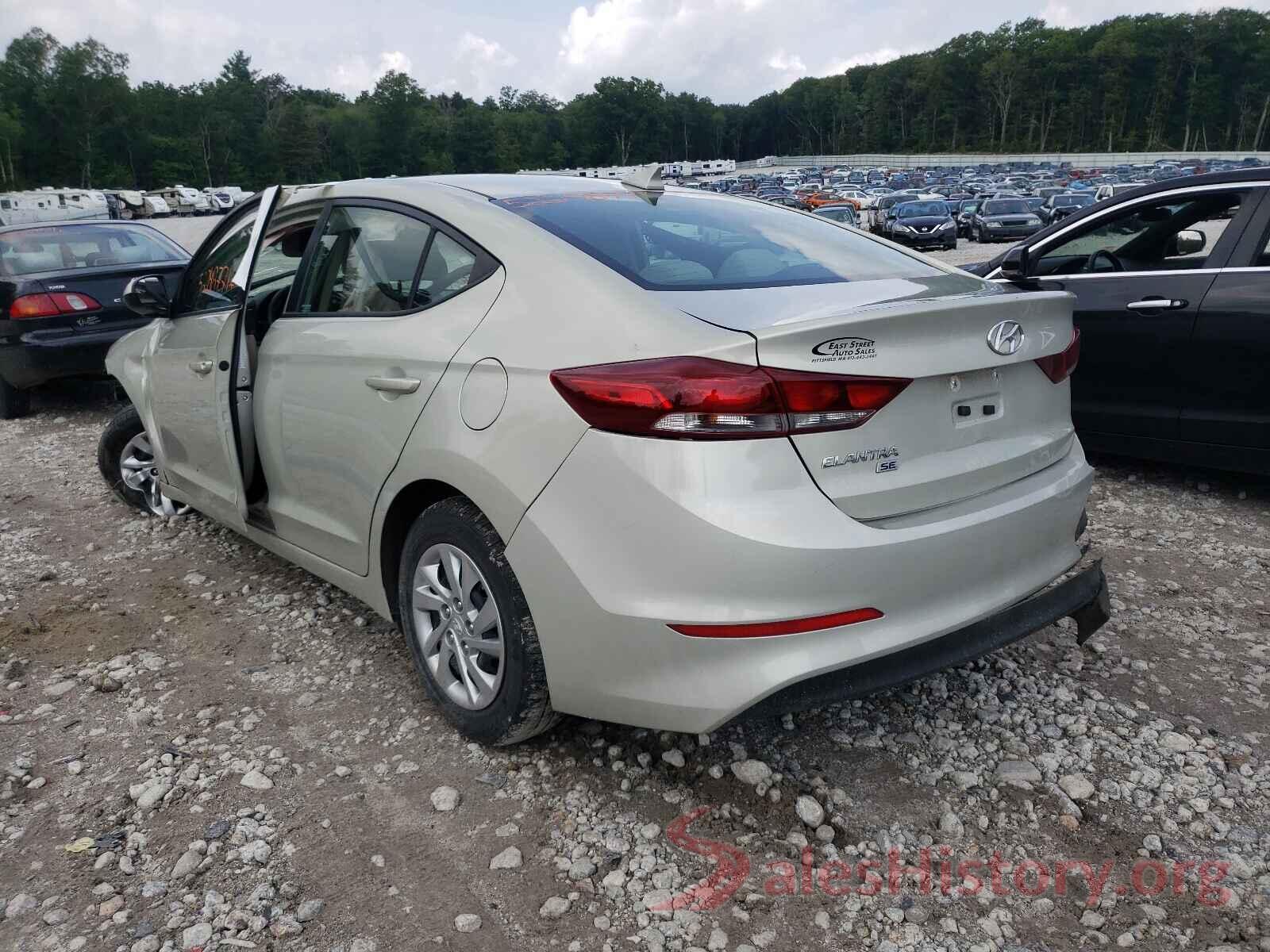 KMHD74LF6HU406725 2017 HYUNDAI ELANTRA