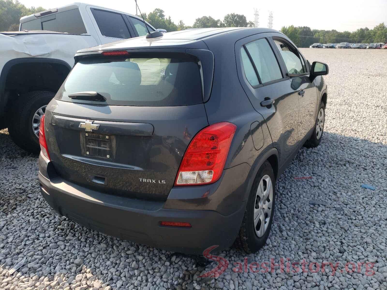 3GNCJKSBXGL263993 2016 CHEVROLET TRAX