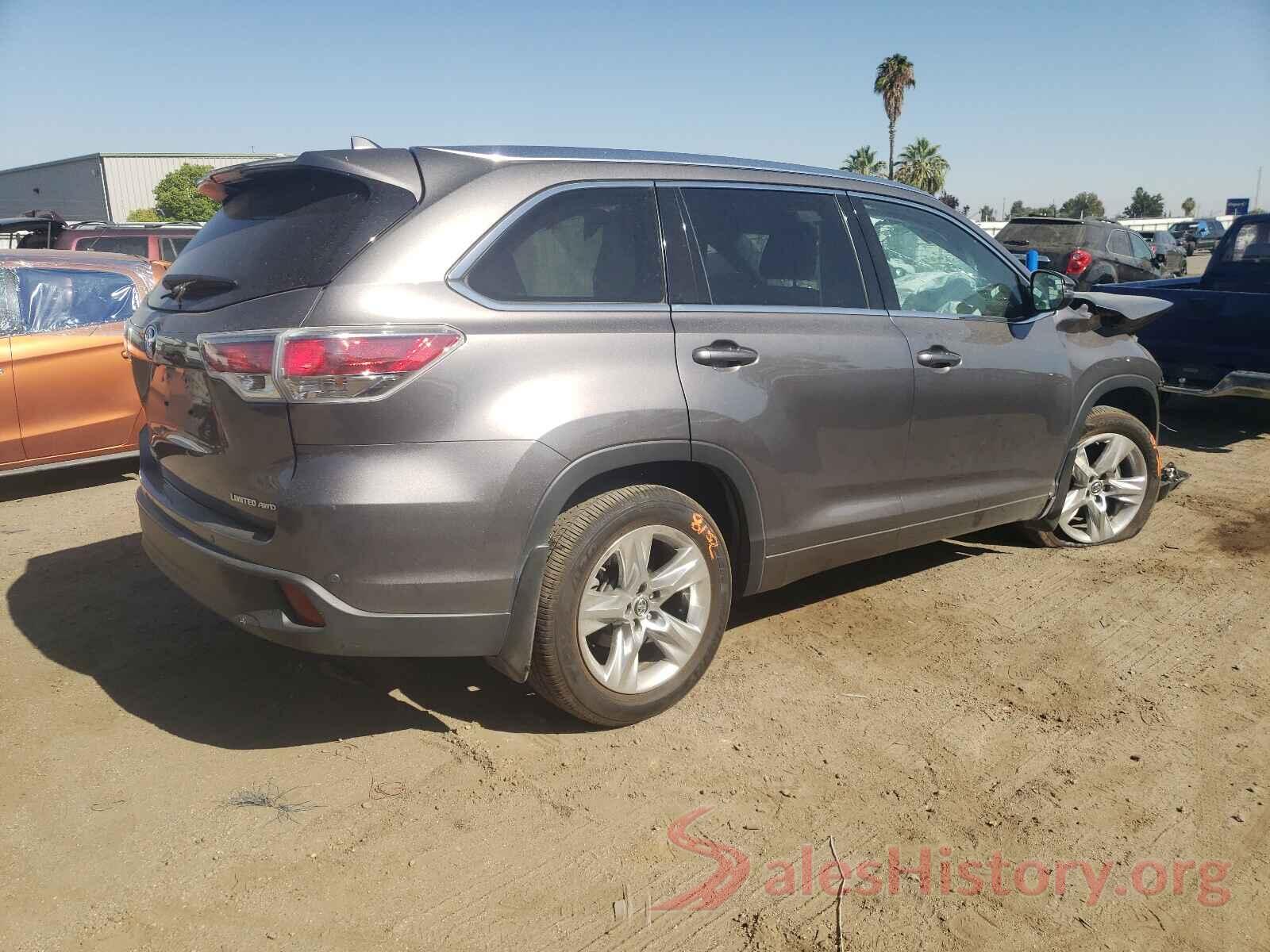 5TDDKRFH8GS271697 2016 TOYOTA HIGHLANDER