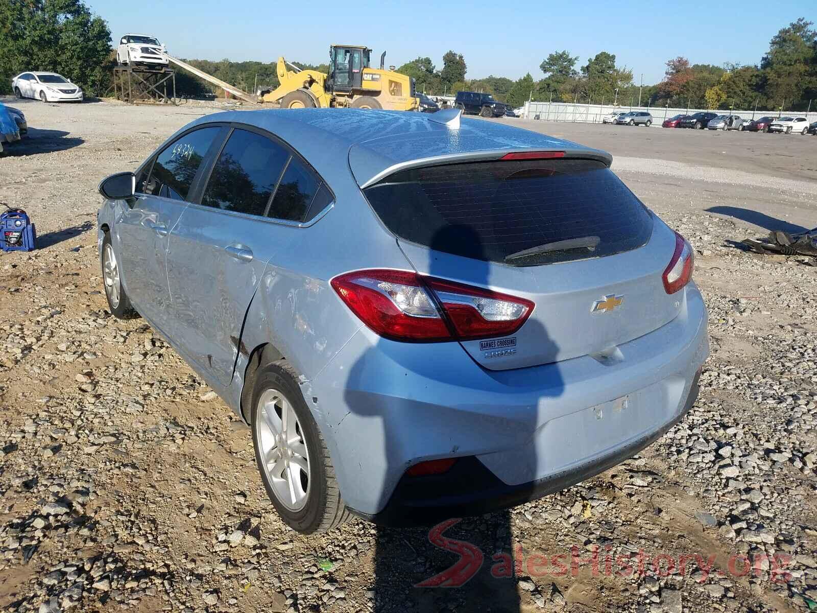 3G1BE6SM2JS562482 2018 CHEVROLET CRUZE