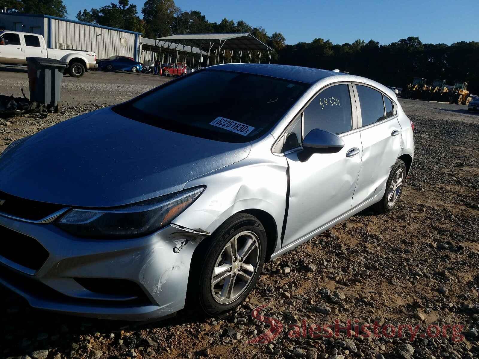 3G1BE6SM2JS562482 2018 CHEVROLET CRUZE