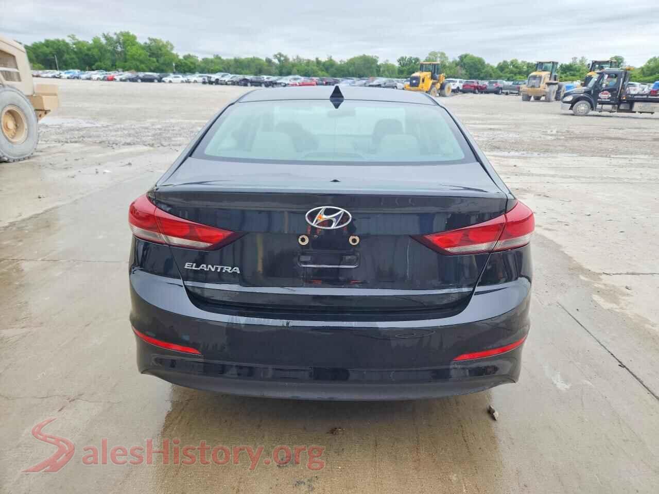 2018 HYUNDAI ELANTRA VIN KMHD84LF9JU455582, left side view