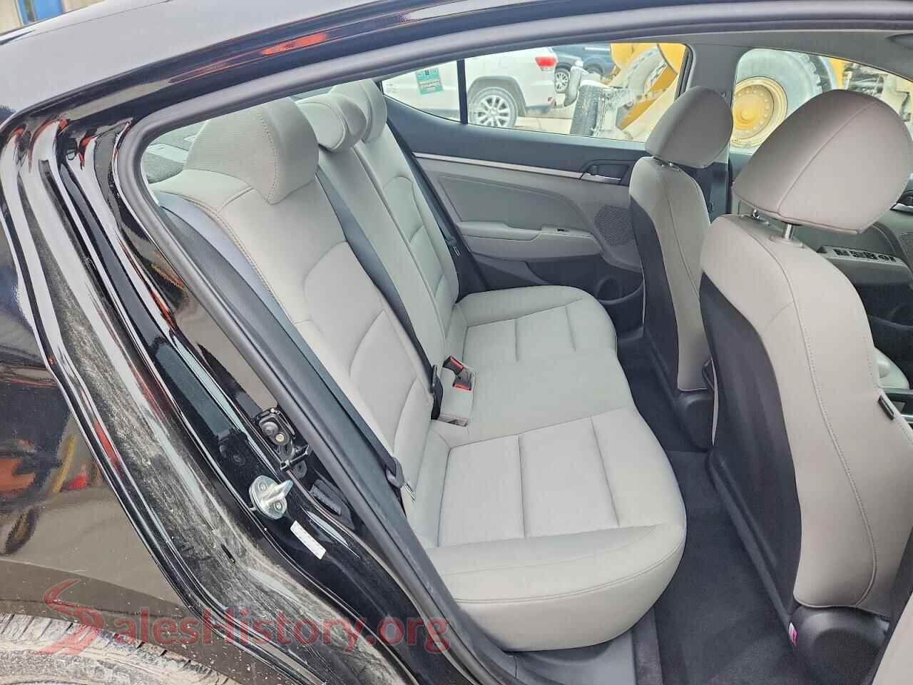 2018 HYUNDAI ELANTRA VIN KMHD84LF9JU455582, odometer mileage