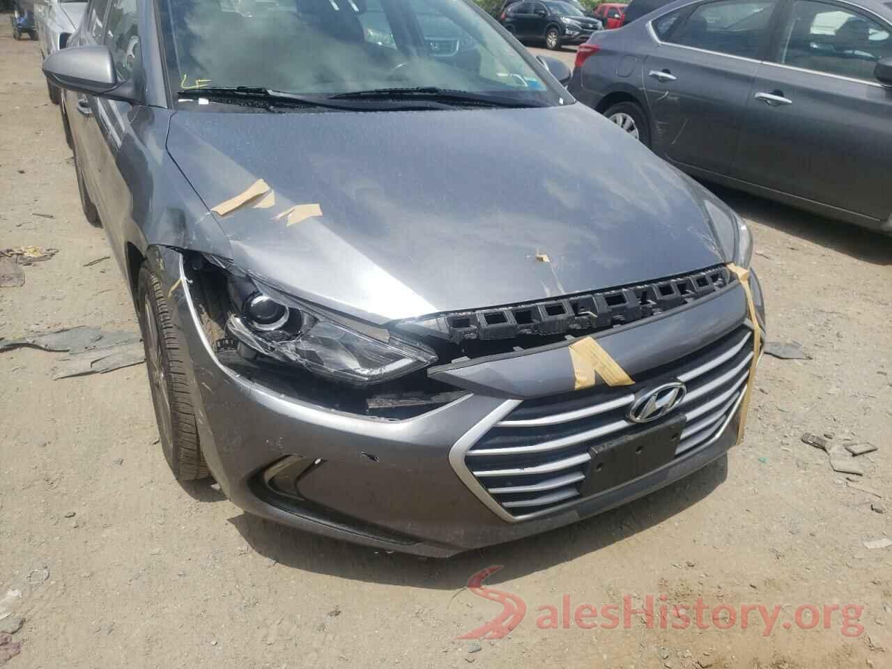 5NPD84LF3JH361101 2018 HYUNDAI ELANTRA