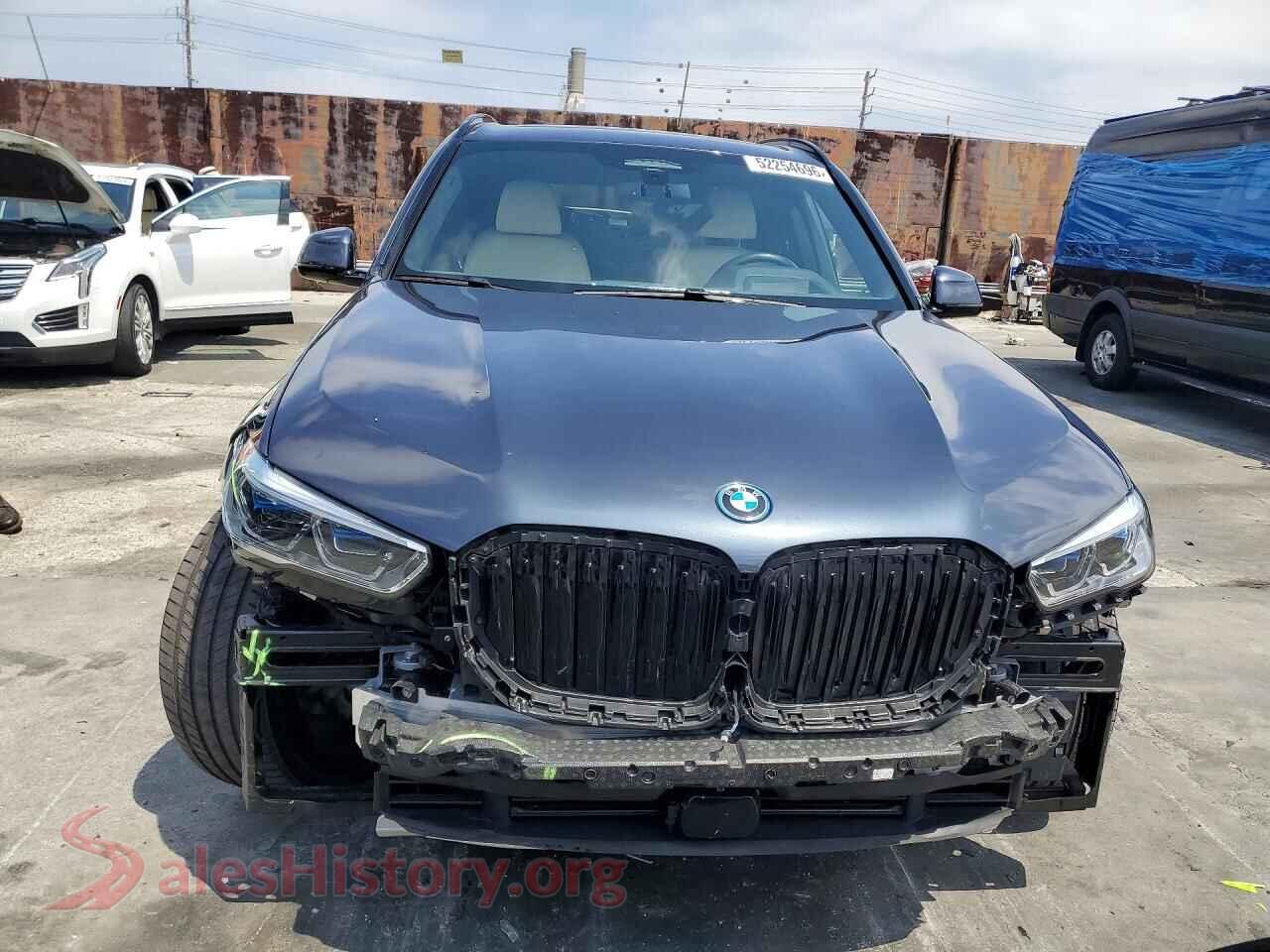 2022 BMW X5 VIN 5UXTA6C04N9L20593, rear view