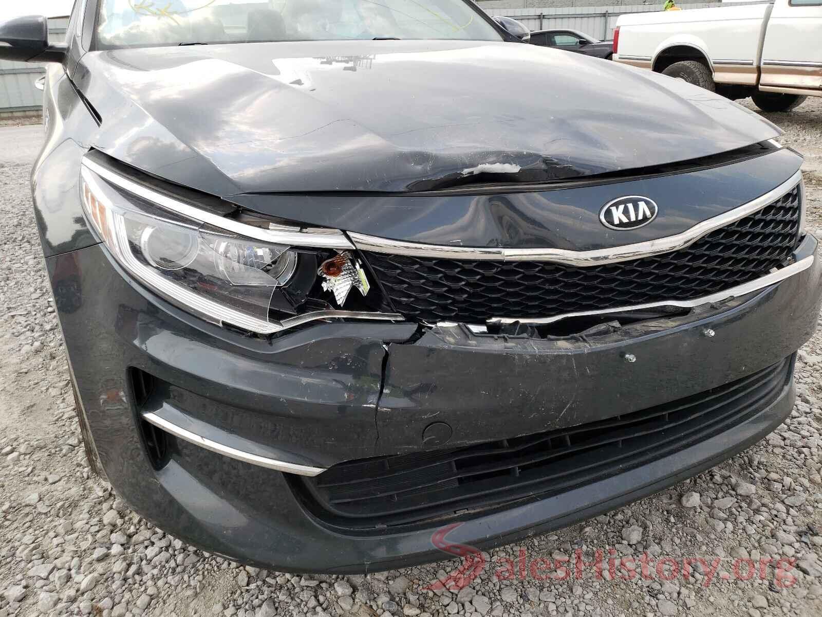 KNAGT4L37G5090874 2016 KIA OPTIMA