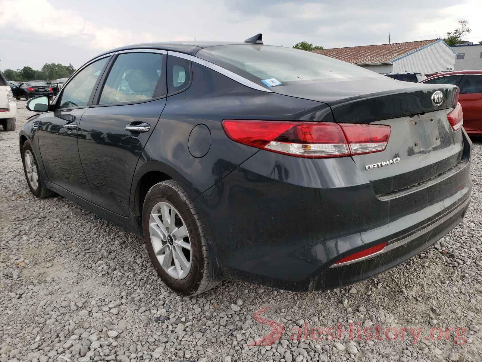 KNAGT4L37G5090874 2016 KIA OPTIMA