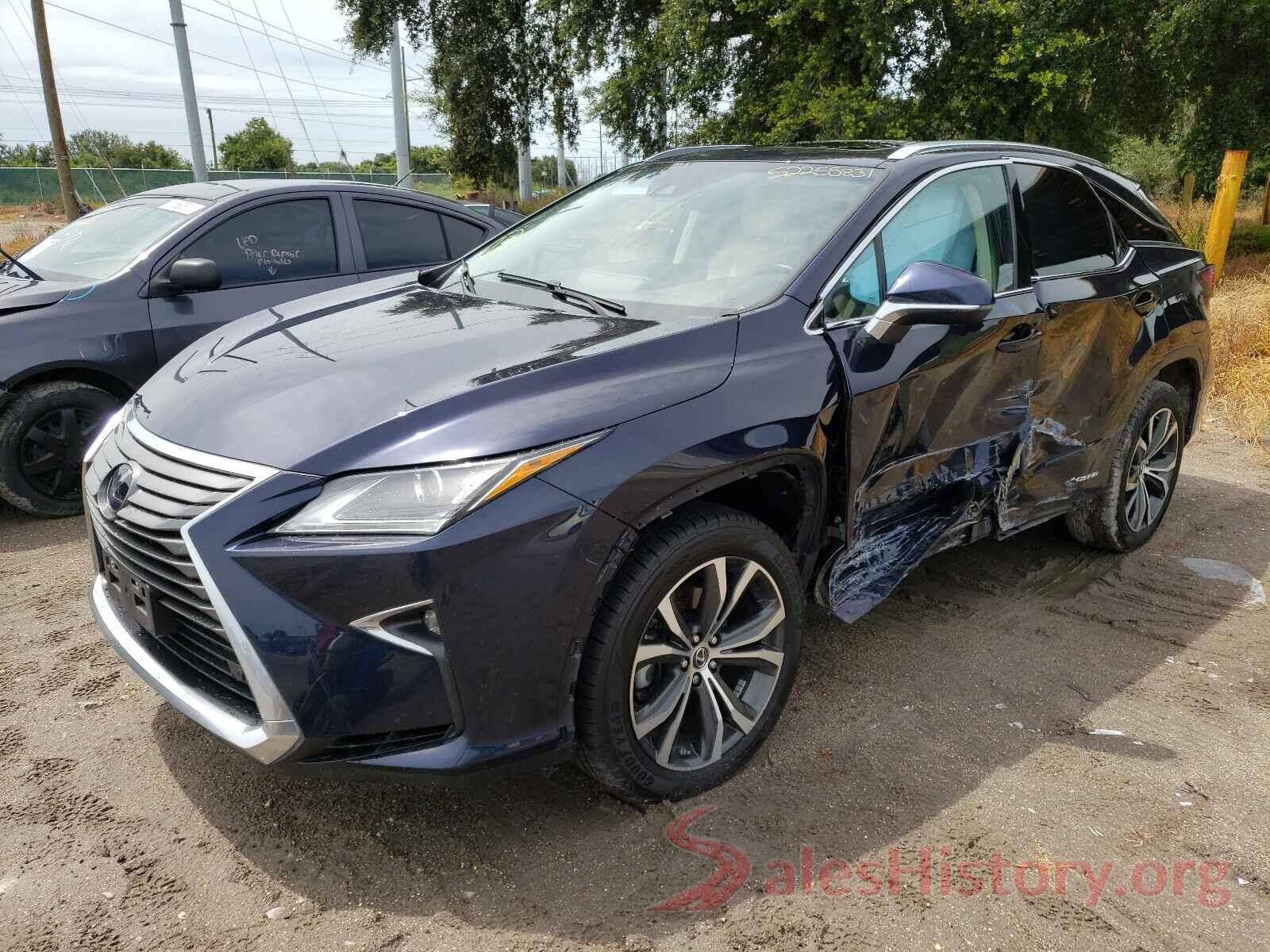 2T2BGMCA5KC043107 2019 LEXUS RX450