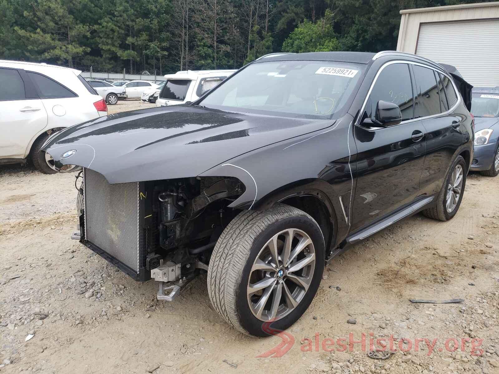 5UXTR9C53KLP82955 2019 BMW X3