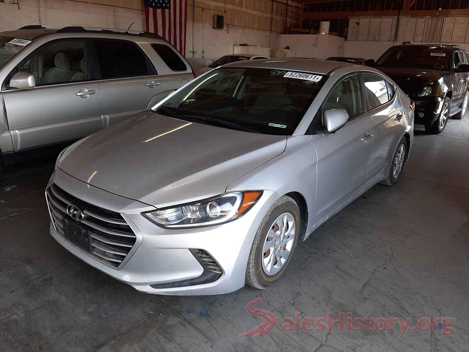 5NPD74LFXHH191266 2017 HYUNDAI ELANTRA