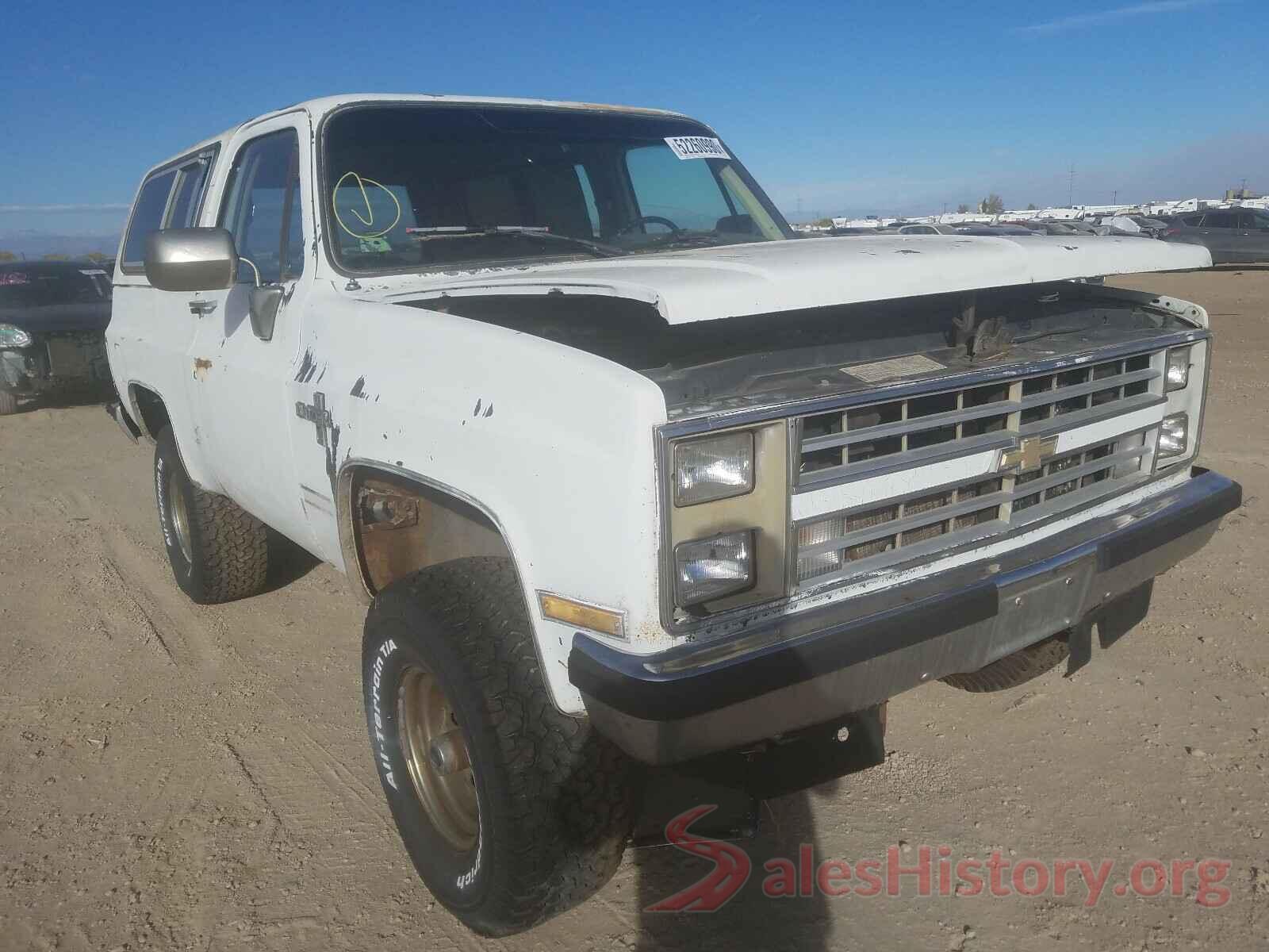 1G8EK18H5GF151742 1986 CHEVROLET BLAZER