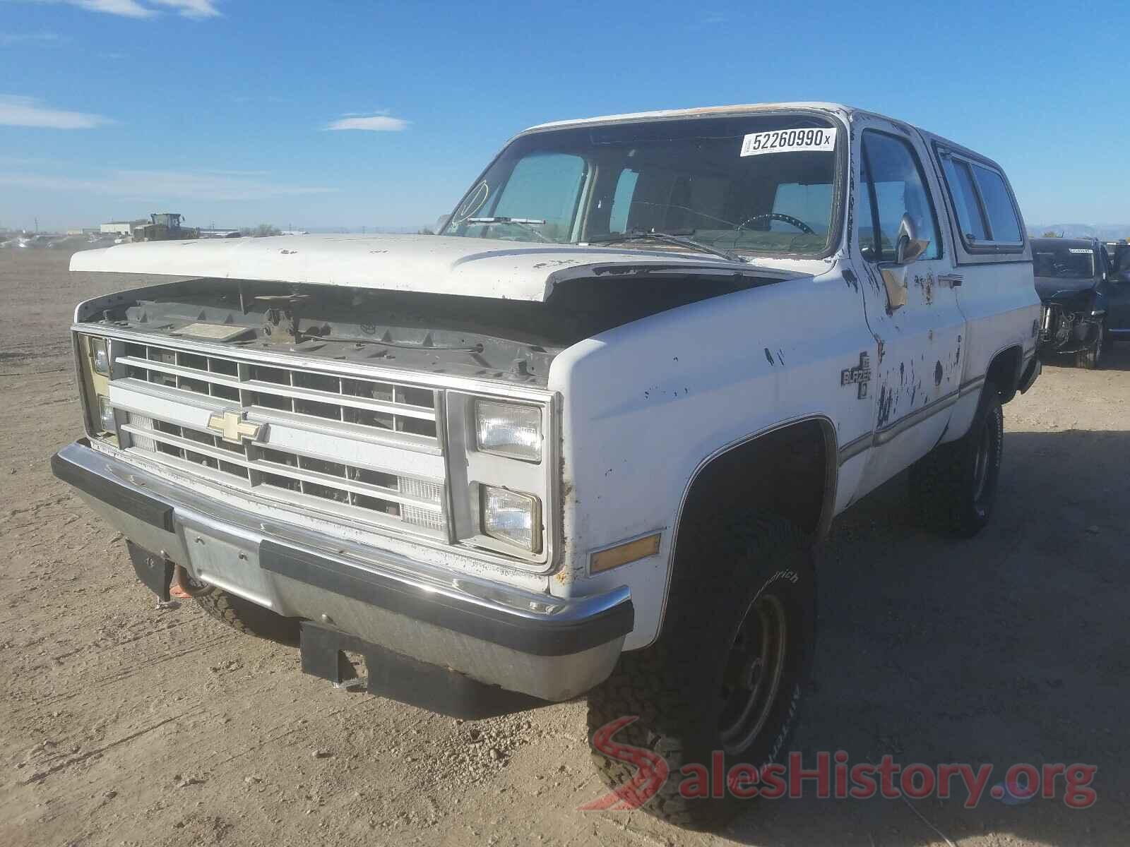 1G8EK18H5GF151742 1986 CHEVROLET BLAZER