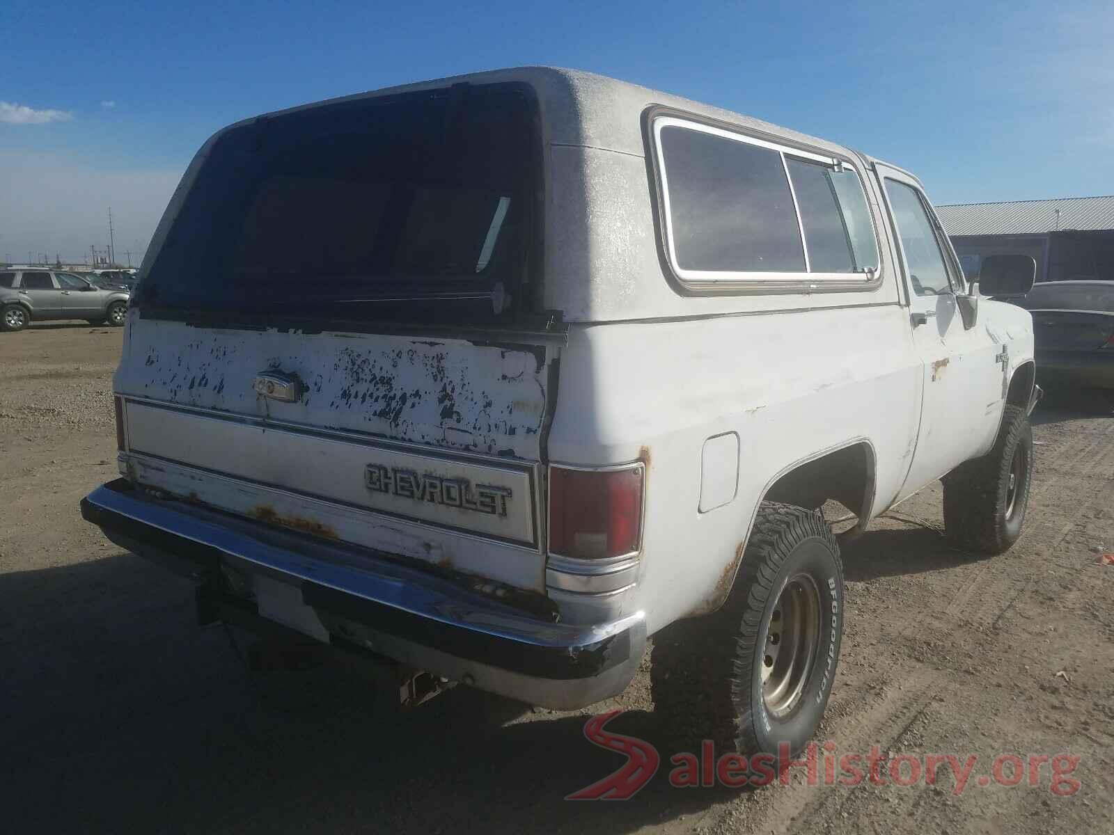 1G8EK18H5GF151742 1986 CHEVROLET BLAZER