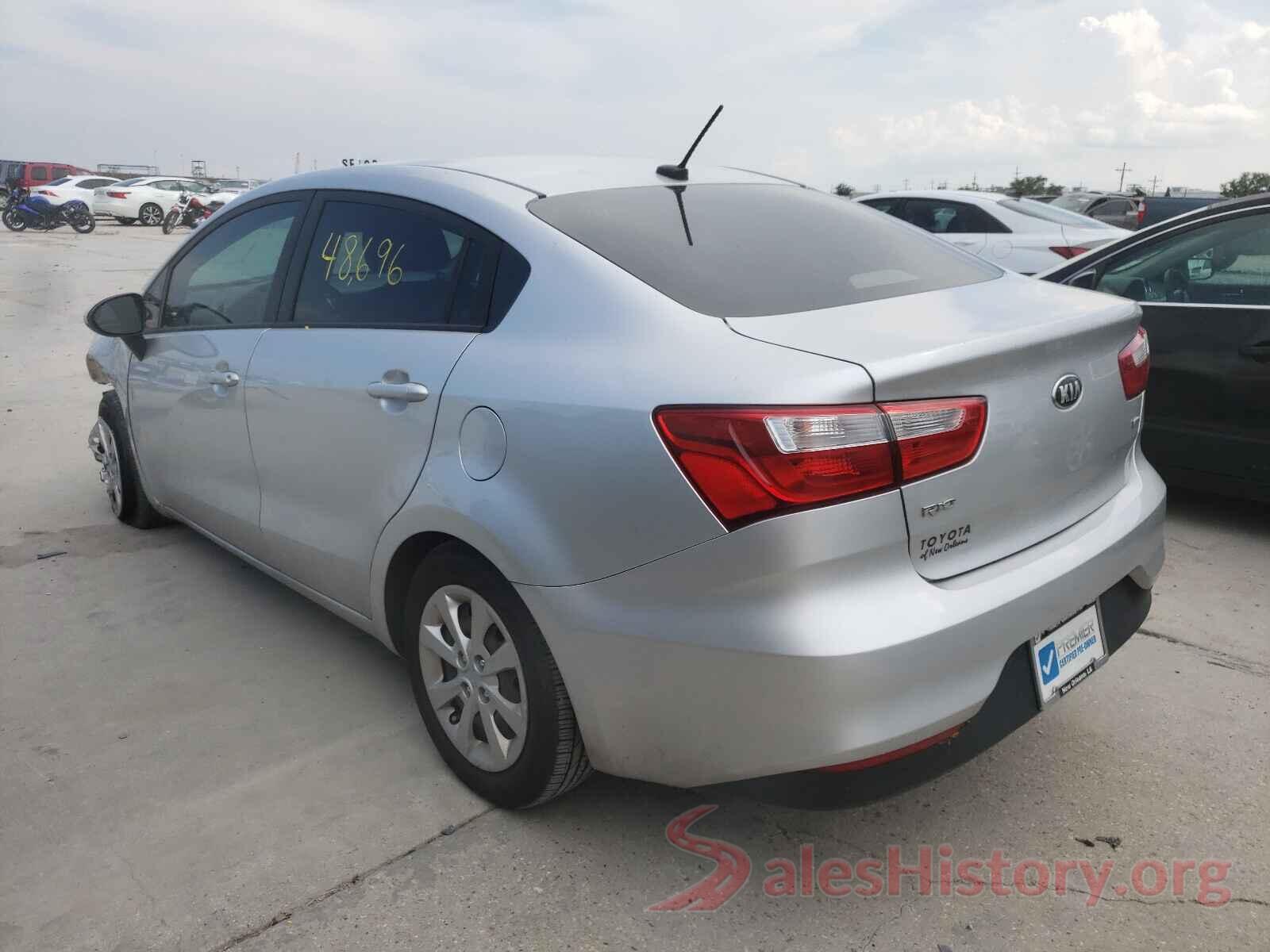 KNADM4A39H6100822 2017 KIA RIO