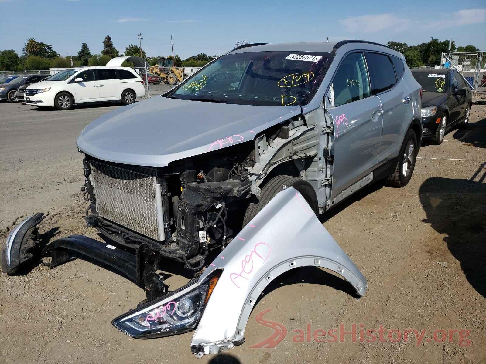 5XYZUDLB5JG534929 2018 HYUNDAI SANTA FE