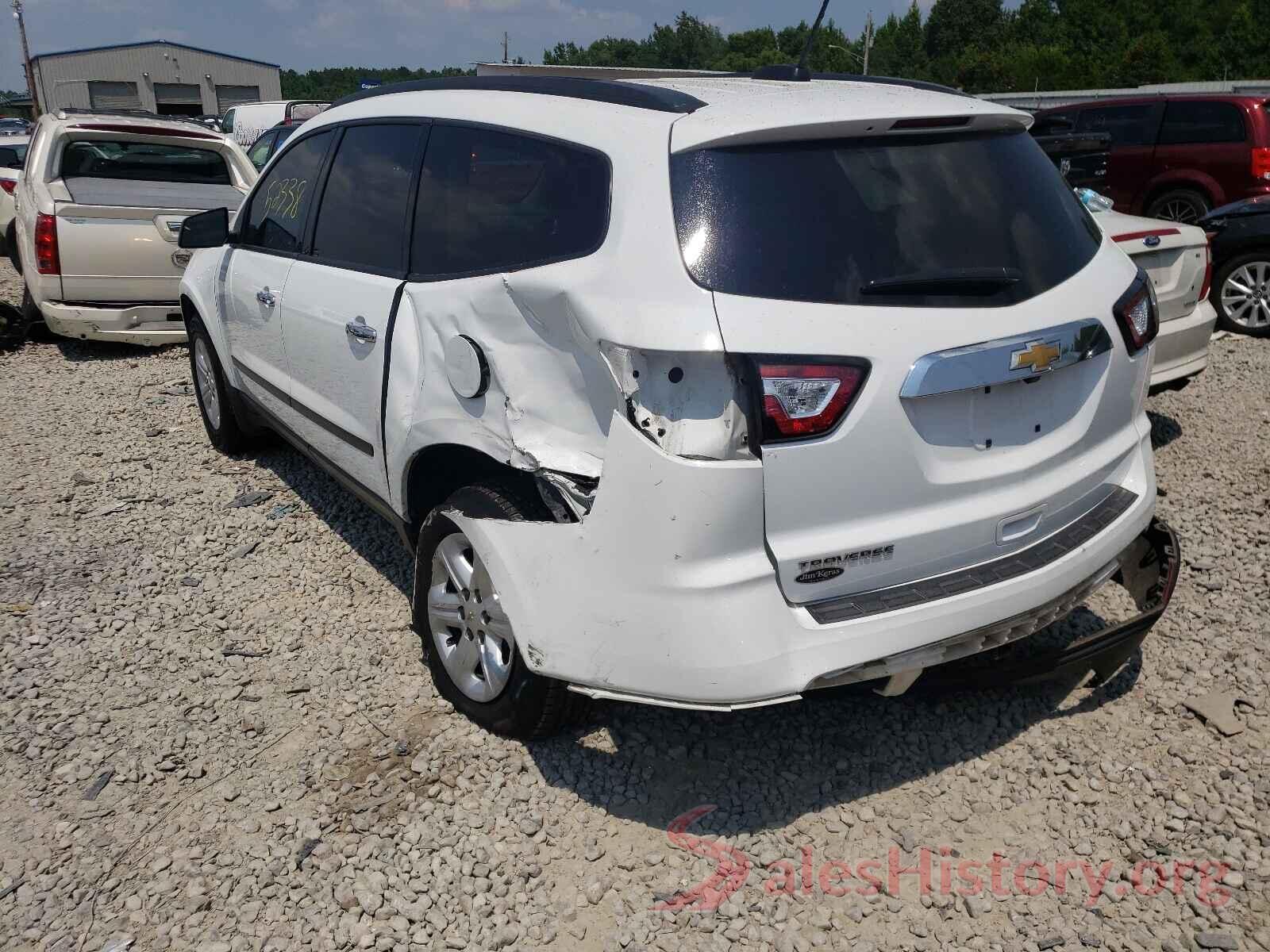 1GNKRFED3HJ343296 2017 CHEVROLET TRAVERSE