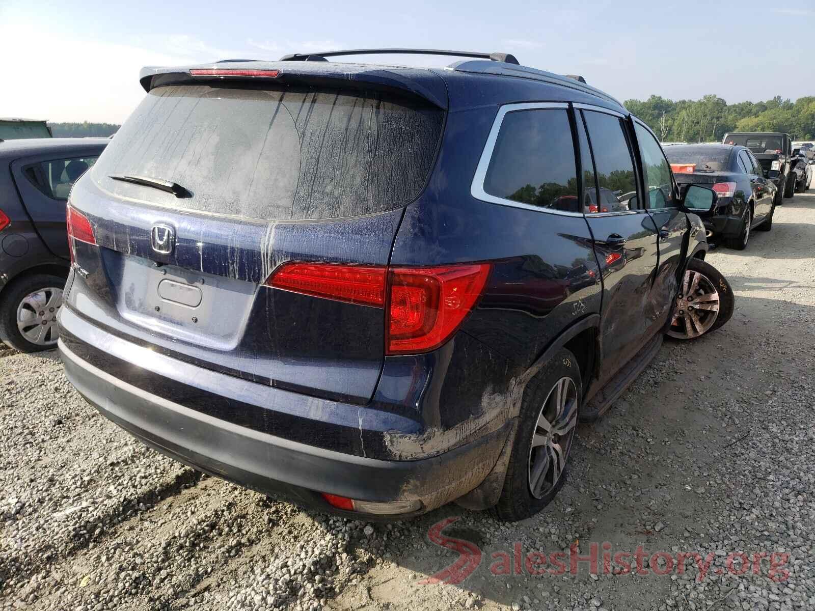 5FNYF5H78GB012957 2016 HONDA PILOT