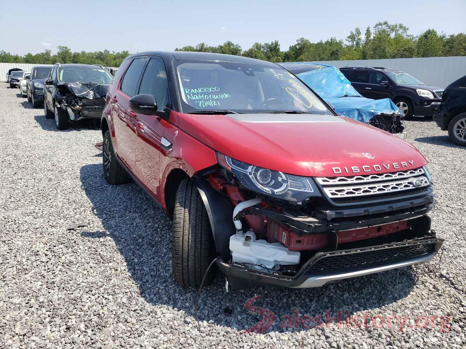 SALCR2RX1JH757743 2018 LAND ROVER DISCOVERY