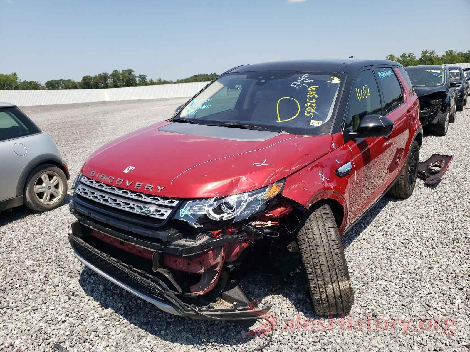 SALCR2RX1JH757743 2018 LAND ROVER DISCOVERY