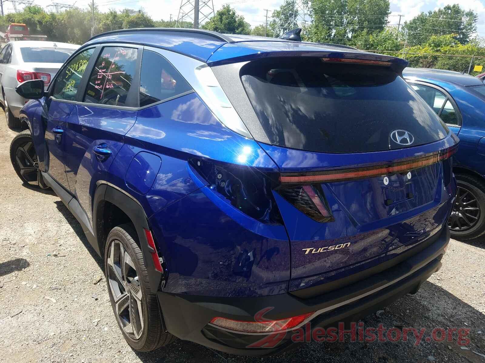 5NMJFCAE5NH017575 2022 HYUNDAI TUCSON