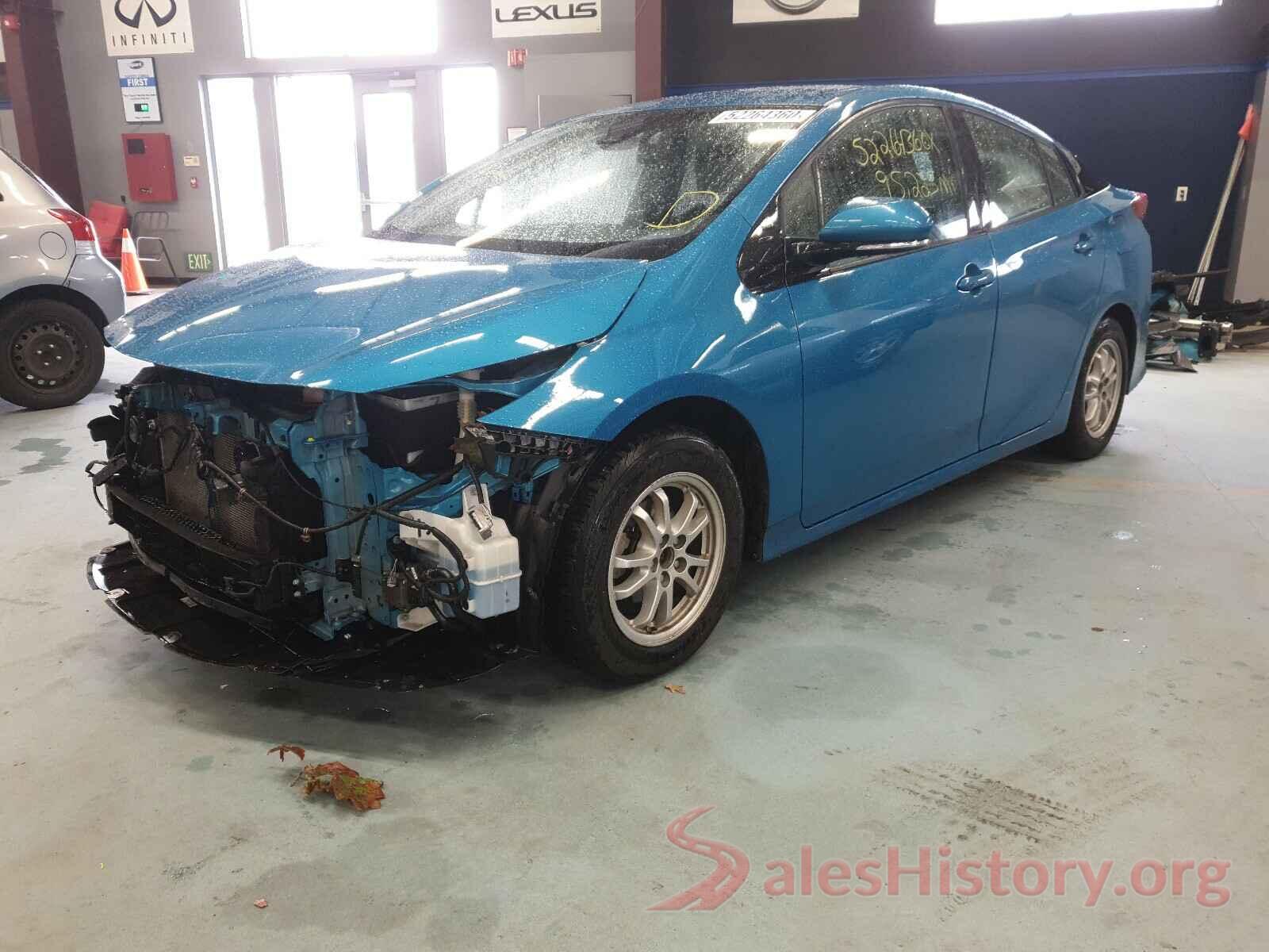 JTDKARFPXH3057329 2017 TOYOTA PRIUS