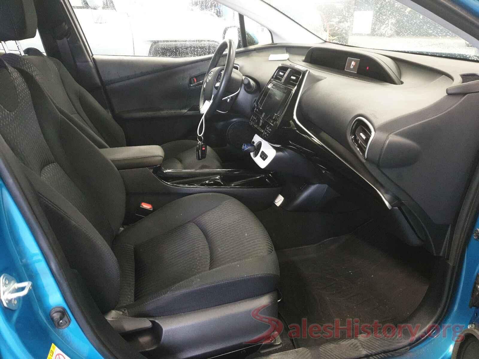 JTDKARFPXH3057329 2017 TOYOTA PRIUS